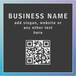Upload a QR code or Logo   Transperant & Black