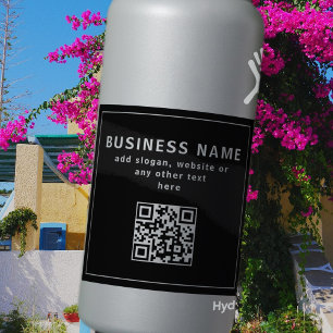 Upload a QR code or Logo Transperant & Black