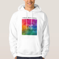 Upload Add Your Company Logo Here Mens White