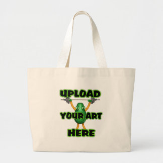 Upload art on custom zazzle tote bags by  Valxart