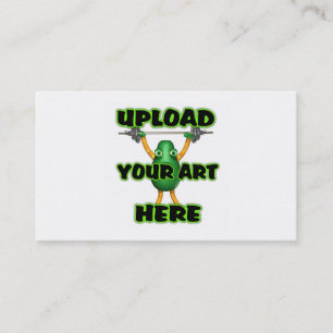 Upload art to 2 side business card