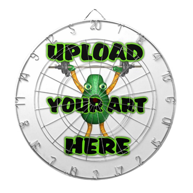 Upload art to Dart board (Front)