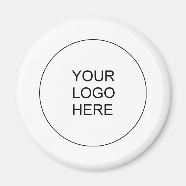 Upload Business Logo Add Text Create Your Own Magnet (Front)