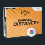 Upload Business Logo Callaway Warbird 12 Pack Golf Balls<br><div class="desc">Upload Add Your Business Company Logo Photo Image Design Here Template Modern 12 Pack Callaway Warbird Golf Balls.</div>