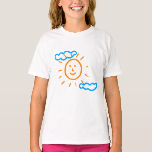 Upload Childs Drawing Turn Kids Artwork into T-Shirt