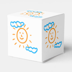 Upload Childs Drawing Turn Kids Artwork to Favour Box