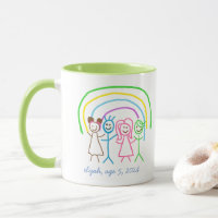 Upload Childs Drawing Turn Kids Artwork to Green
