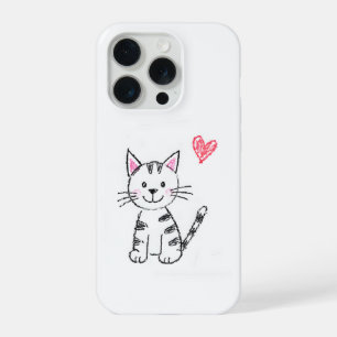 Upload Childs Drawing Turn Kids Artwork to iPhone 15 Pro Case