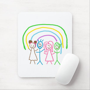 Upload Childs Drawing Turn Kids Artwork to Mouse Pad