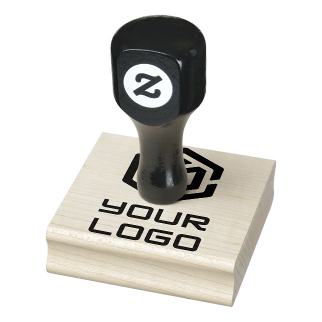 Upload Company Logo Custom Rubber Stamp (Stamp)