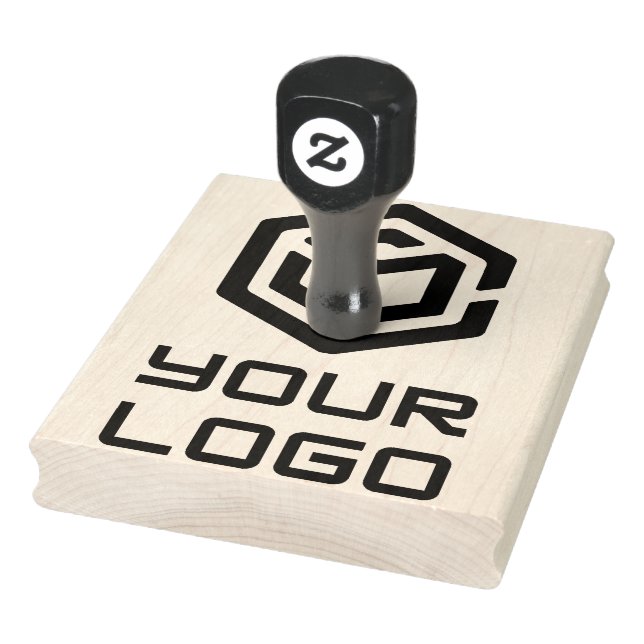 Upload Company Logo Custom Rubber Stamp (Stamp)