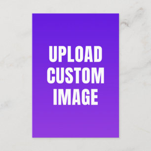 Upload Custom Image - Add Your Own To Print On A Announcement