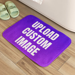 Upload Custom Image - Add Your Own To Print On A Bath Mat
