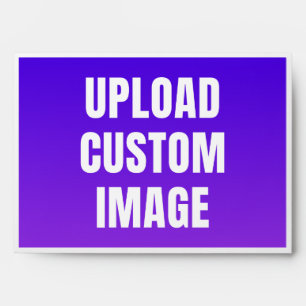 Upload Custom Image - Add Your Own To Print On A Envelope