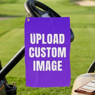Upload Custom Image - Add Your Own To Print On A Golf Towel