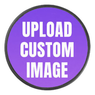 Upload Custom Image - Add Your Own To Print On A Hockey Puck