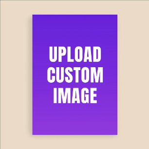 Upload Custom Image - Add Your Own To Print On A Invitation