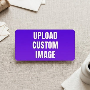 Upload Custom Image - Add Your Own To Print On A Label