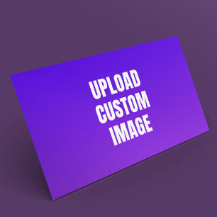 Upload Custom Image - Add Your Own To Print On A Loyalty Card