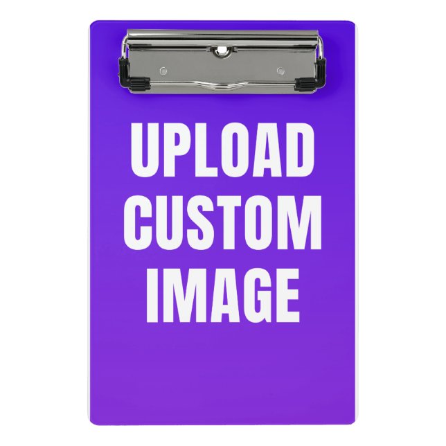 Upload Custom Image - Add Your Own To Print On A Mini Clipboard (Front)