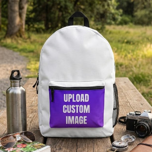 Upload Custom Image - Add Your Own To Print On A Printed Backpack