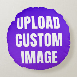Upload Custom Image - Add Your Own To Print On A Round Cushion