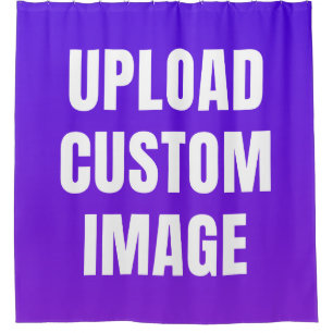 Upload Custom Image - Add Your Own To Print On A Shower Curtain