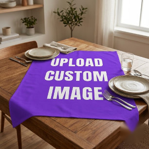 Upload Custom Image - Add Your Own To Print On A Tablecloth