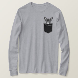 Upload Cute Pet Photo Face and Name Customised T-Shirt