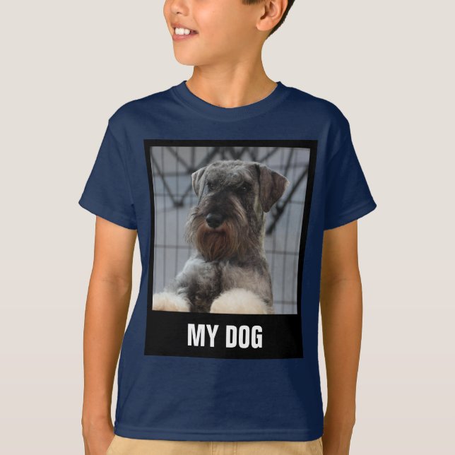 Upload dog photo T-Shirt (Front)