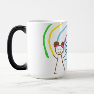 Upload Drawing Turn Kids Artwork to Morphing Magic Mug