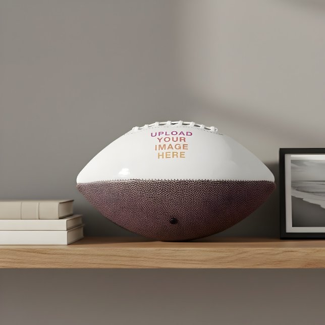 Upload Image Logo Blank White Football (Creator Uploaded)