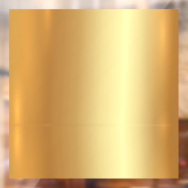 Upload Logo Custom QR Code Text Faux Gold Blank (Sheet 2)