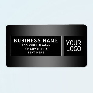 Upload Logo or QR code Cool Return Address Label