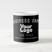 Upload Logo Retro-Modern Black & White (editable)