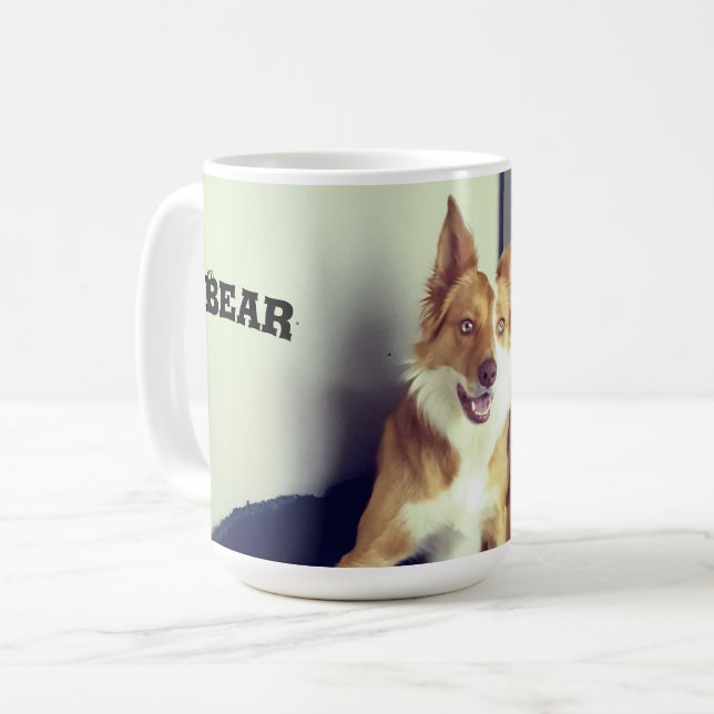 Upload Pet’s  Photo Coffee Mug (Front Left)