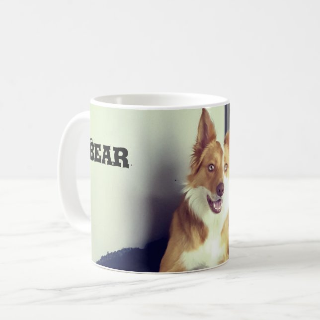 Upload Pet’s  Photo Coffee Mug (Front Left)