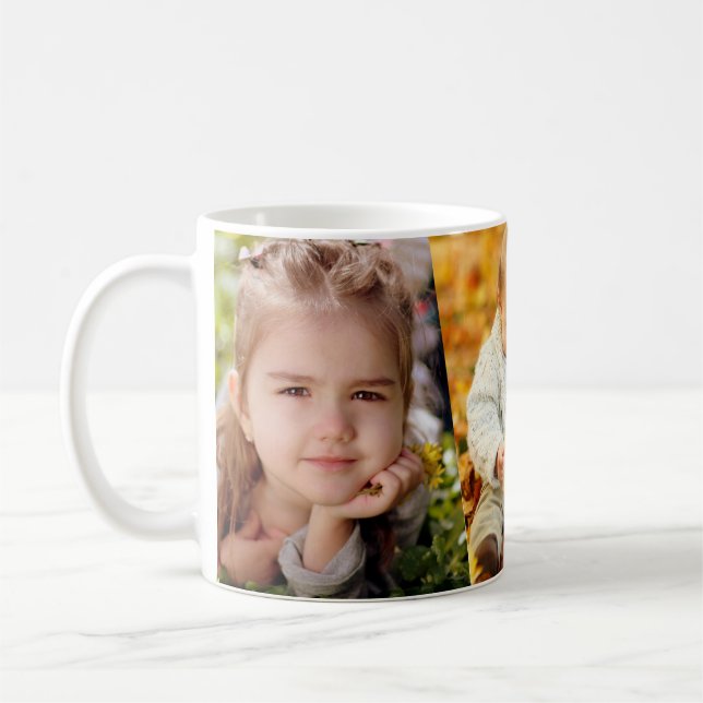 Upload photo coffee mug (Left)