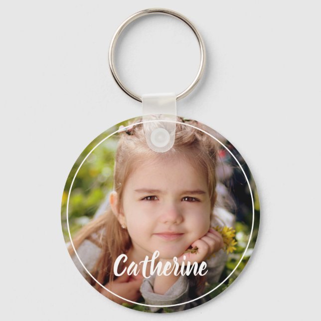 Upload photo key ring (Front)