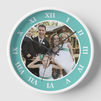Upload photo large clock