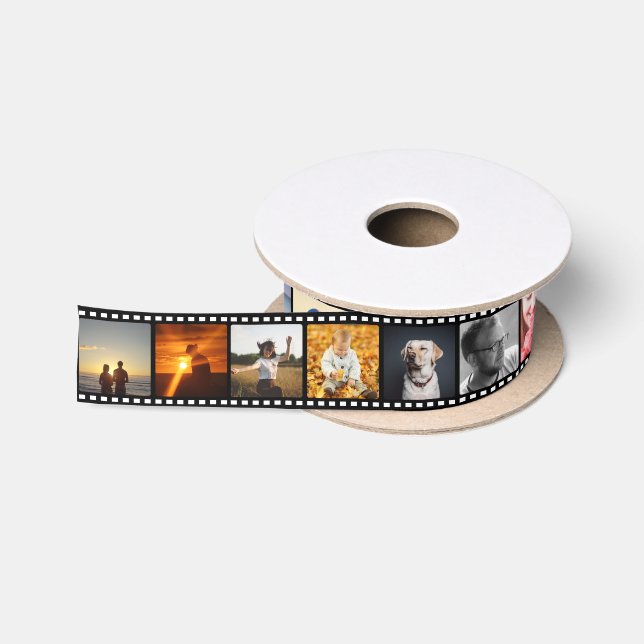 Upload photo satin ribbon (Spool)
