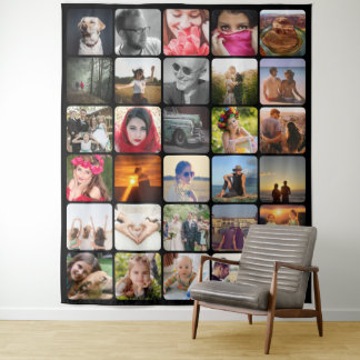 Upload photo tapestry