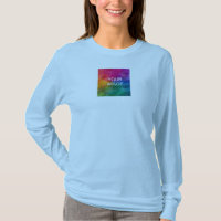 Upload Photo to Double Sided Womens Long Sleeve
