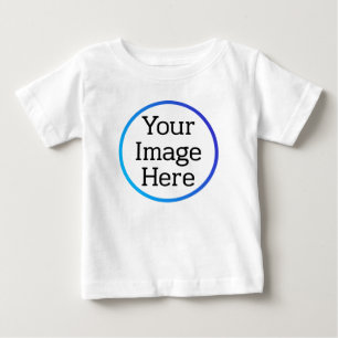 upload picture Custom Photo Personalised Baby T-Shirt