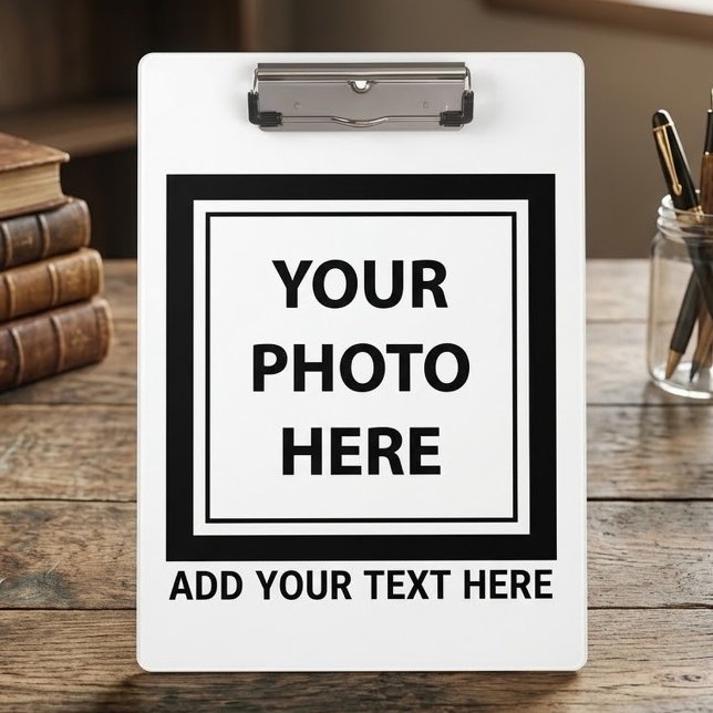 Upload Picture Photo & Add Text – Customise Clipboard (Creator Uploaded)