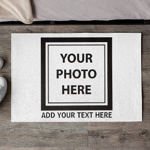 Upload Picture Photo & Add Text – Customise Doormat