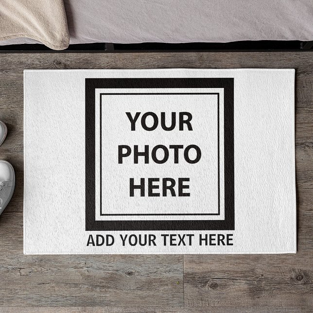Upload Picture Photo & Add Text – Customise Doormat (Creator Uploaded)