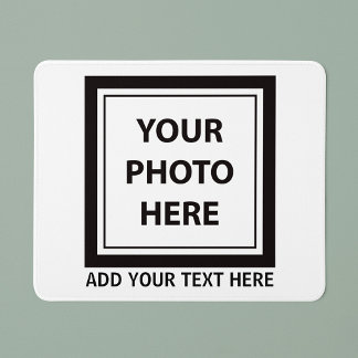 Upload Picture Photo & Add Text – Customise Mouse Pad