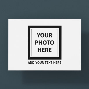 Upload Picture Photo & Add Text – Customise Postcard