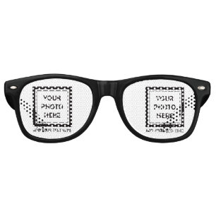 Upload Picture Photo & Add Text – Customise Retro Sunglasses